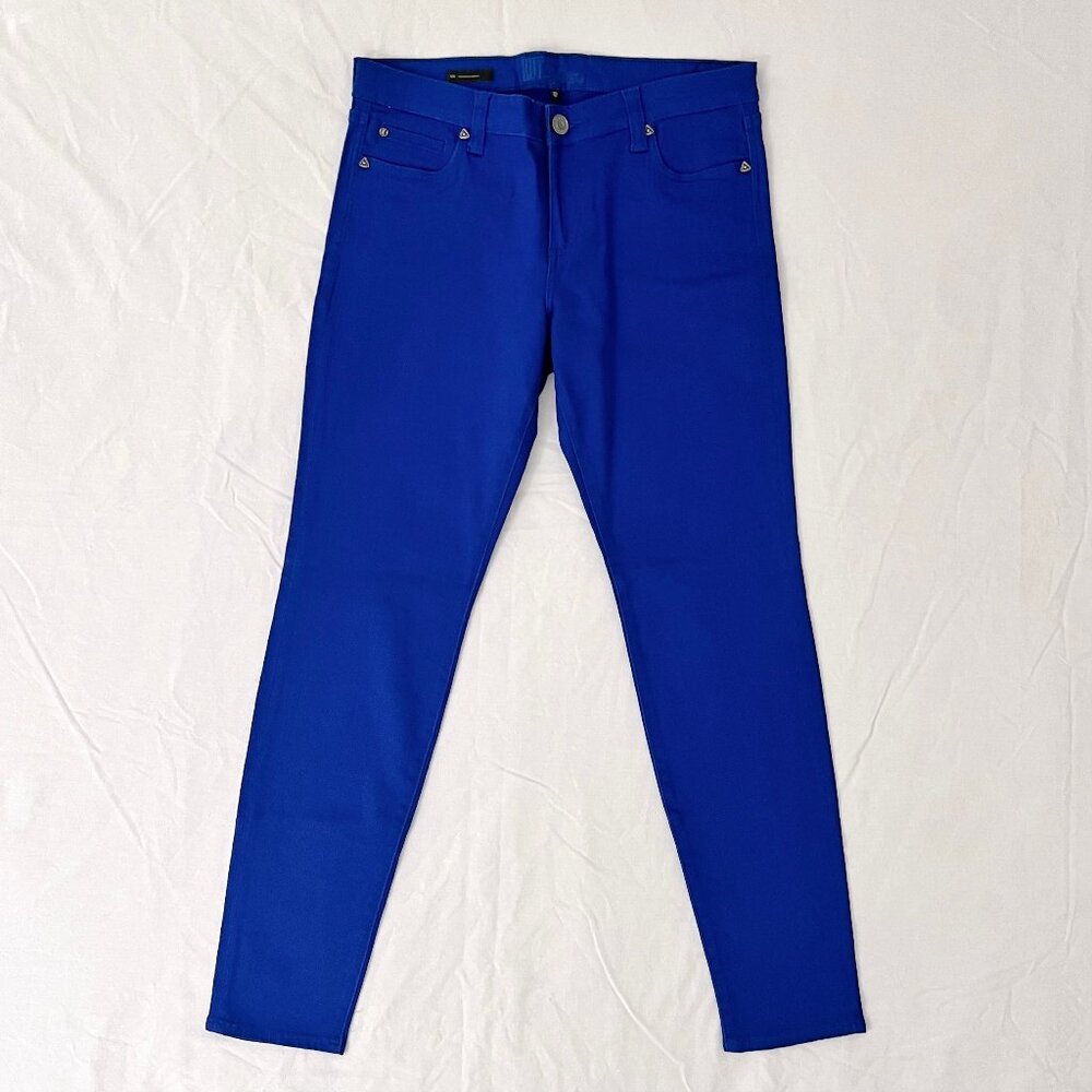 Kut from the Kloth “Toothpick Skinny” Jeans, Cobalt Blue, Size 10